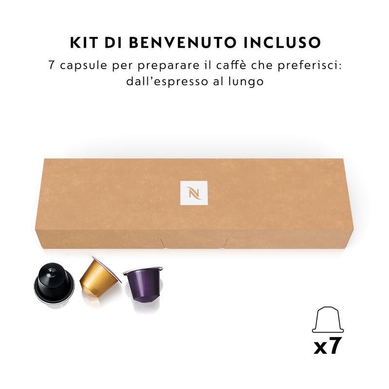 KRUPS-XN1005K-Inissia-Macchina-da-Caffe--Nespresso-1260-W-0-7-Litri-Rossa-con-16-Capsule-in-Omaggio-e-Funzioni-Avanzate