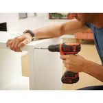 Black-Decker-Trapano-Avvitatore-18V-Litio-Velocita--Variabile-Compatto-e-Potente-per-Uso-Domestico-e-Professionale