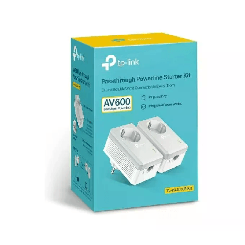TP-LINK-TL-PA4010P-KIT-AV600-Nano-Powerline-600-Mbps-Ac-con-Presa-Passante-homeplug-2pz