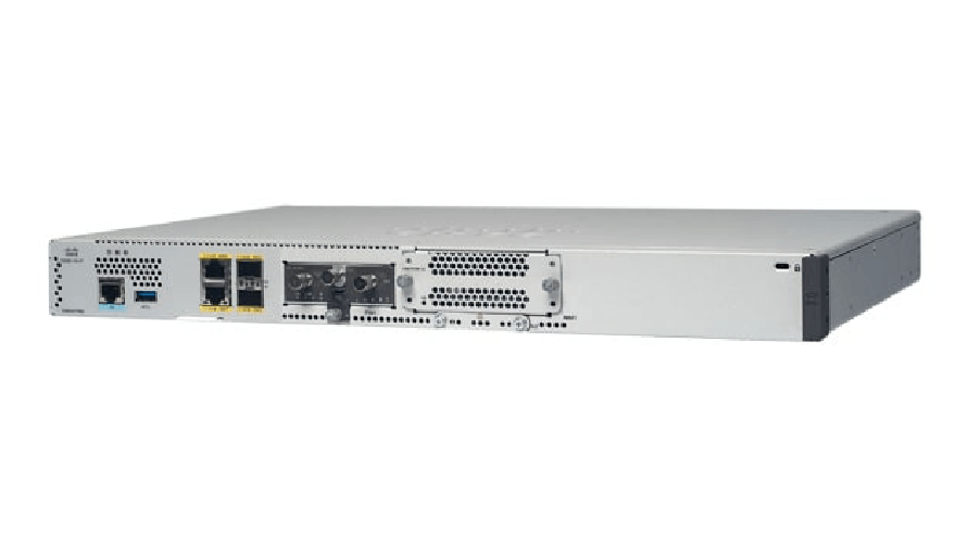 Cisco catalyst 8200 router gigabit ethernet 4gb ram grigio 4 porte lan montabile rack