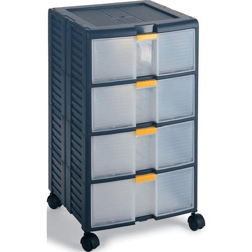 Terry Cassettiera Terry Store Age in PVC - 39.1x39x62.9 cm