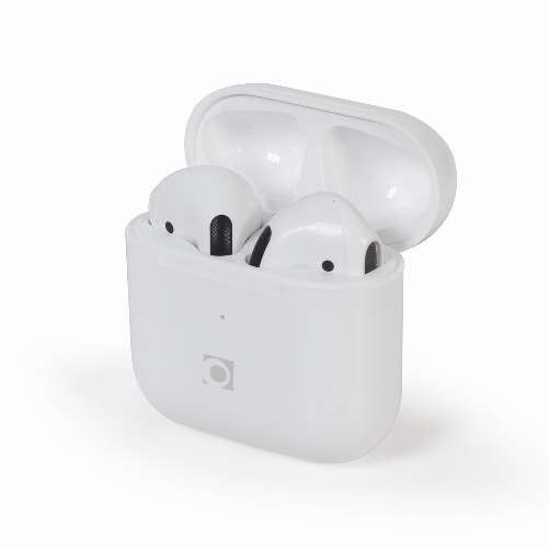 Gembird tws-mla-gw auricolari wireless in-ear bluetooth 5.0 bianco con custodia