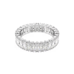 SWAROVSKI ANELLO MATRIX BAGUETTE CRY/RHS 50