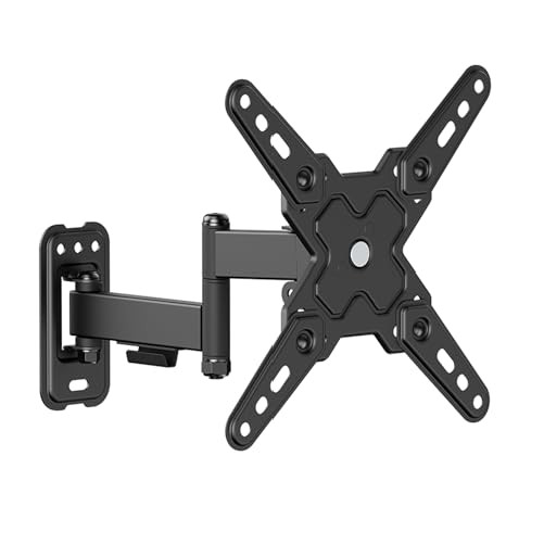 Value supporto tv parete 13-43" 3 punti rotazione capacità 20kg accessorio televisore