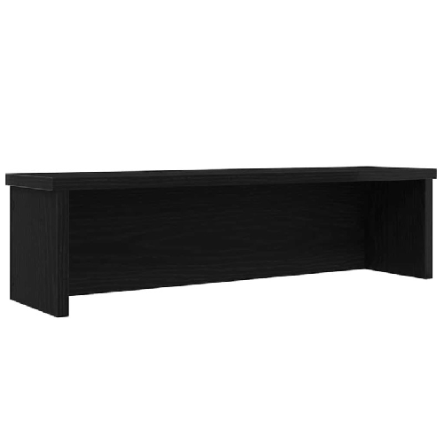VidaXL Scaffale da Cucina Impilabile Nera 50x15x16 cm in Truciolato