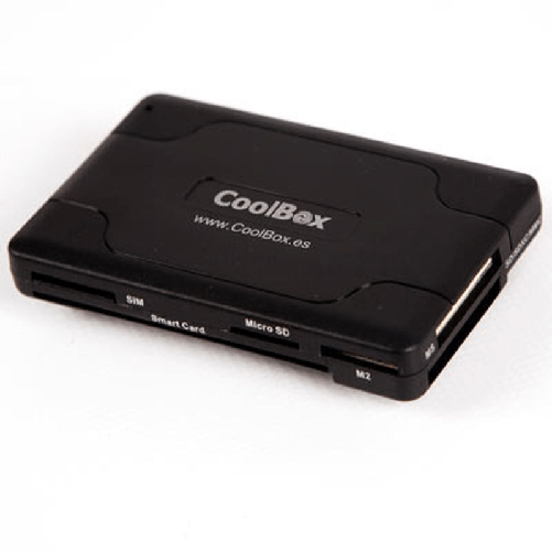 CoolBox Lettore di Schede Esterno CoolBox CRCOOCRE065A Nero