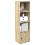 VidaXL Libreria Rovere Sonoma 31x24x102 cm in Legno Multistrato