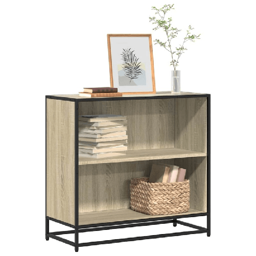 VidaXL Libreria Rovere Sonoma 80,5x35x76 cm in Legno Multistrato