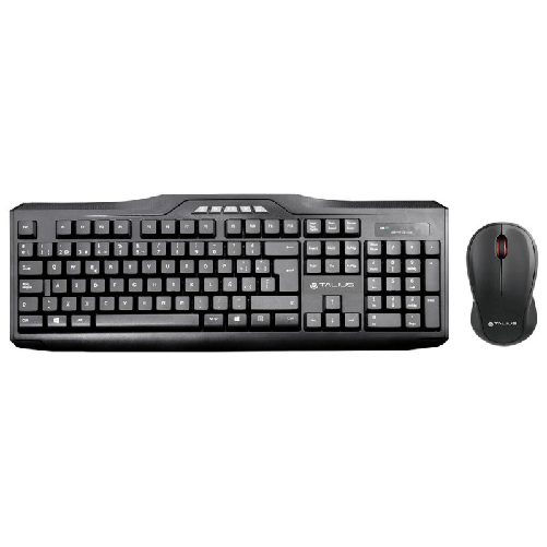 Talius Tastiera e Mouse Talius KB-6001 Nero Qwerty in Spagnolo