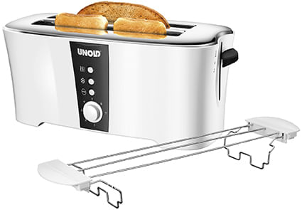 Unold-Tostapane-38020-4fetta-e-1350w-Nero-Bianco-Tostapane
