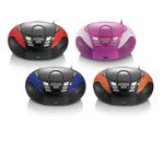 Lenco-SCD-37-USB-Stereo-Boombox-Radio-FM-CD-MP3-Player-USB-2.0-Blu