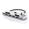Satechi-Hub-Pro-con-Morsetti-Porta-Dati-Usb-C-3-Usb-3.0-in-Alluminio