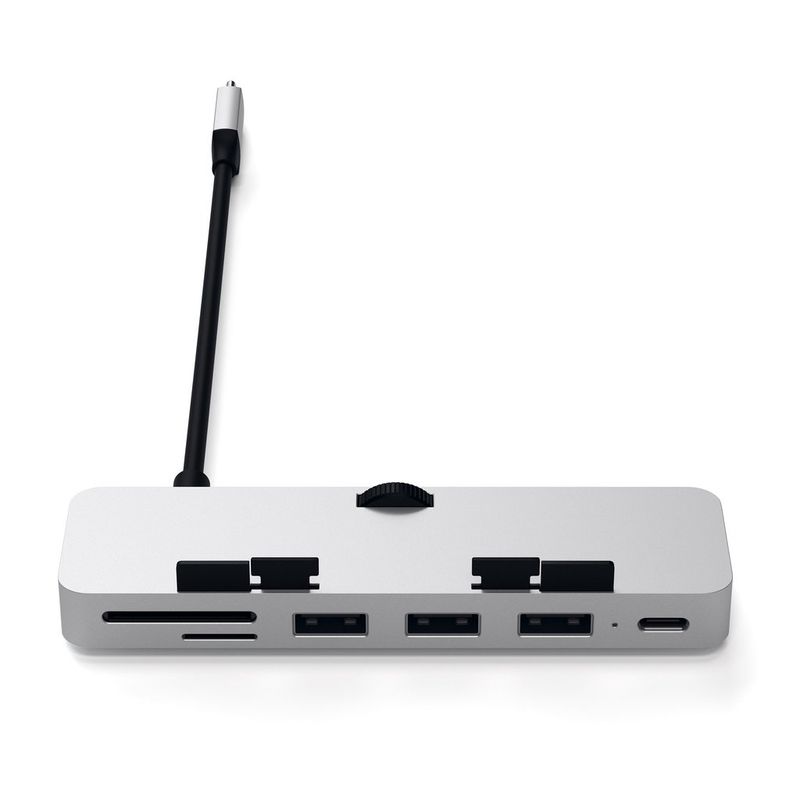 Satechi-Hub-Pro-con-Morsetti-Porta-Dati-Usb-C-3-Usb-3.0-in-Alluminio