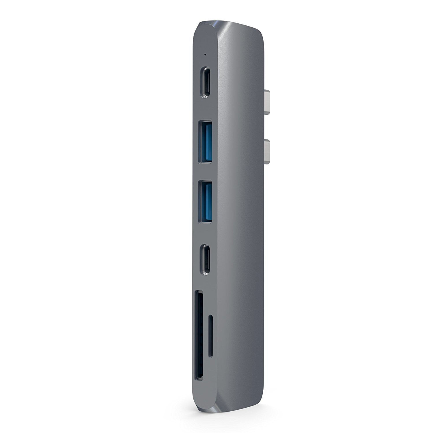 Satechi ST-CMBPM replicatore di porte e docking station per laptop USB 3.2 Gen 1 (3.1 Gen 1) Type-C Grigio