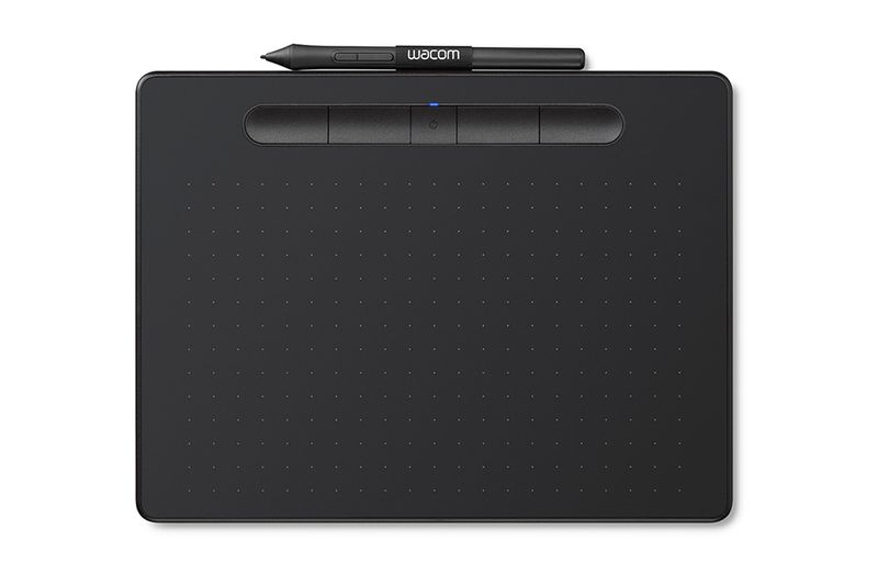 Wacom-Tavoletta-Grafica-Intuos-Medium-Bluetooth-con-Penna-Nero