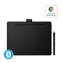 Wacom-Tavoletta-Grafica-Intuos-Medium-Bluetooth-con-Penna-Nero