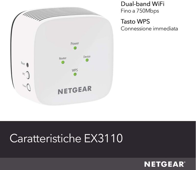 Netgear-Ex3110-Wi-Fi-Range-Extender-Universale-Ac750