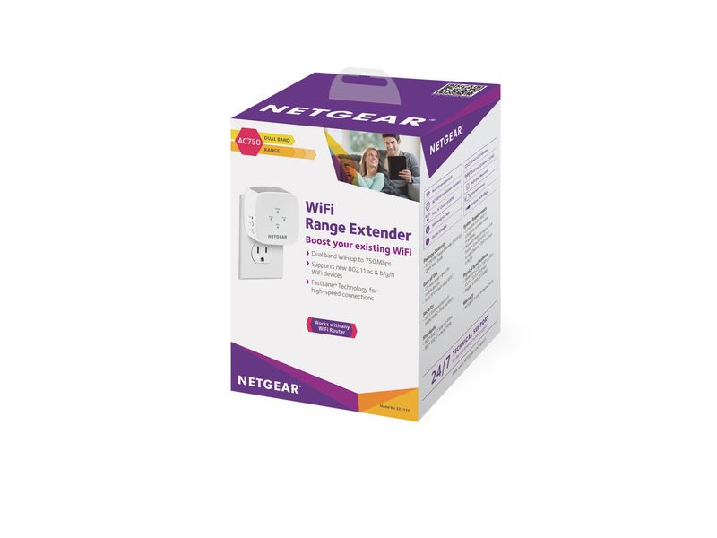 Netgear-Ex3110-Wi-Fi-Range-Extender-Universale-Ac750
