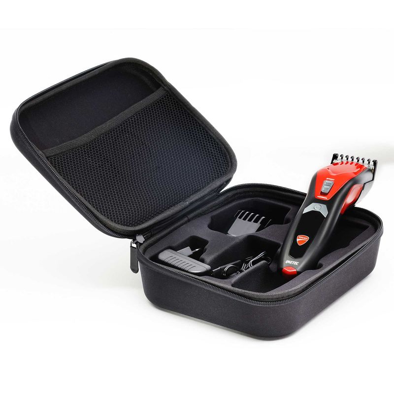 Imetec-HC-919-Podium-Tagliacapelli-Ducati-Lame-Acute-Angles-Rivestite-in-Titanio-13-Regolazioni-da-1mm-a-25mm-Ricarica-Rapida-Cordless