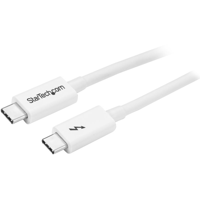 Startech-Cavo-Thunderbolt-3-20Gbps-1mt-Bianco