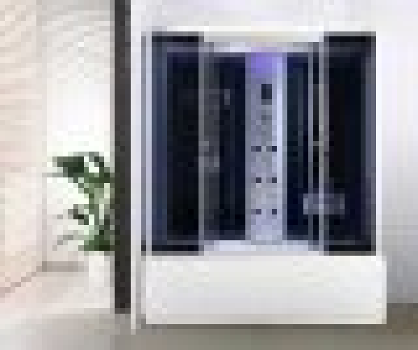 Sicorage  Cabina idromassaggio touch, ozonoterapia, cromoterapia, full optional 150x85cm Sicorage Theraf
