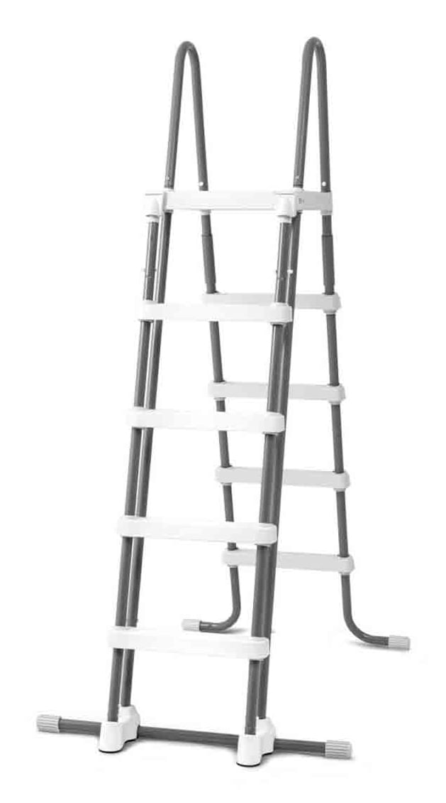 Intex-28074-Scaletta-Doppia-con-Gradini-Staccabili-l.2-Grigio-132-cm