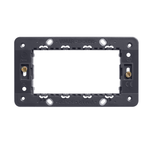 Vimar serie eikon supporto con viti plurimodulo installazione sicura e stabile *** numero posti 4