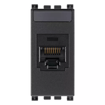 VIMAR  Presa rj45 con connettore panduit cat5e utp mini-com serie vimar arkè 19340.1 *** colore grigio