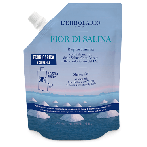Ecoricarica Bagnoschiuma Fior di Salina