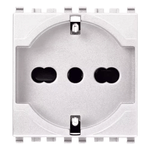 Vimar serie eikon presa 2p+t 16a 250v standard italiano universale sicury *** colore bianco