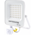 OPTONICA Proiettore led smd con sensore bianco 30 watt impermeabile ip65 2700 lumen
