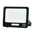 Optonica proiettore led smd corpo nero luce naturale 100 watt 9000 lumen nero *** temperatura colore