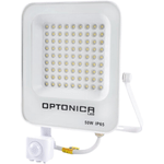 OPTONICA Proiettore led smd con sensore bianco 50 watt impermeabile ip65 4700 lumen