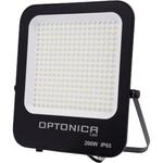 Optonica proiettore led smd ip65 200w corpo nero cavo in gomma 30 cm incluso *** temperatura colore