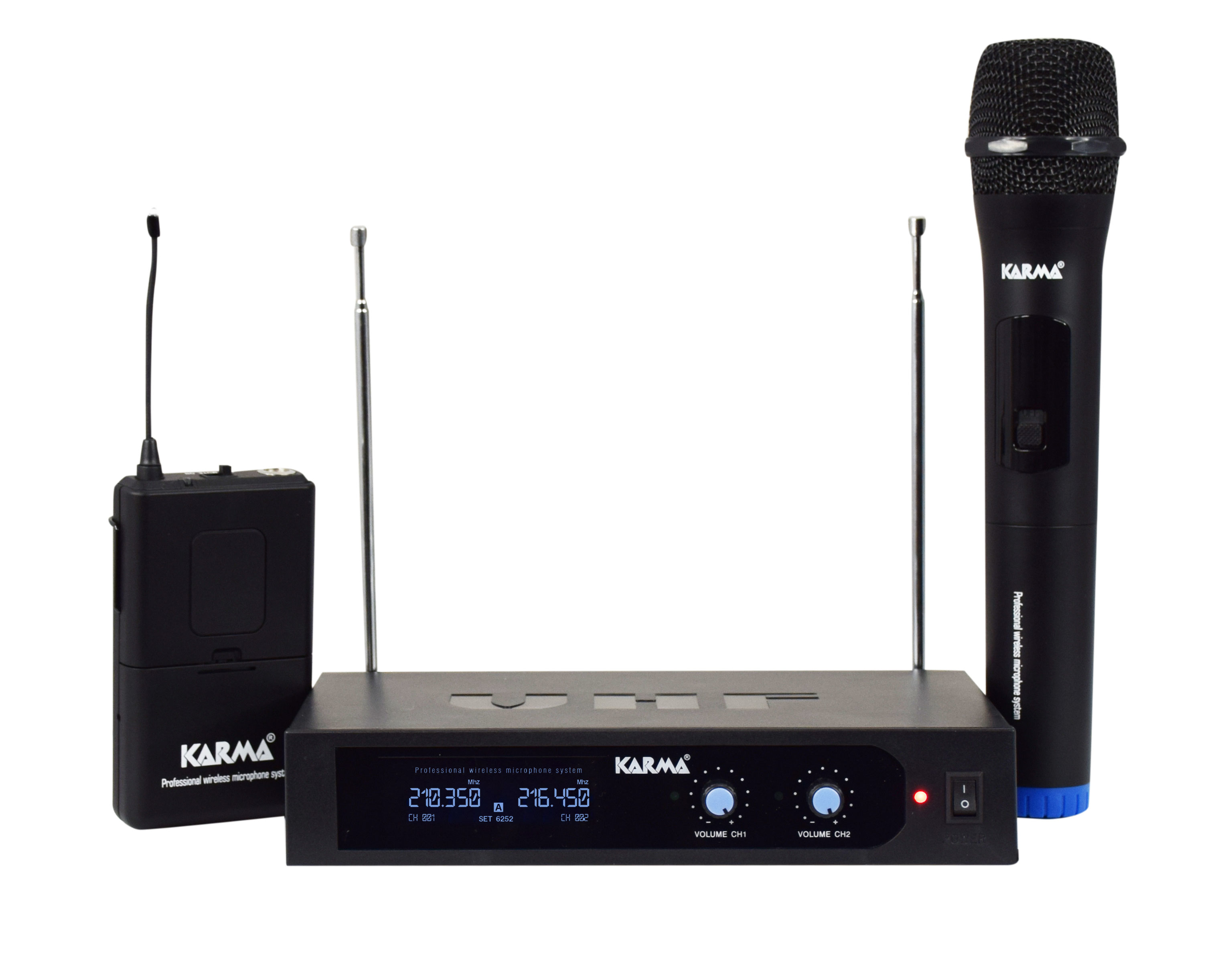 Karma Italiana SET 6252PL-A sistema per microfono senza fili