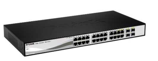 D-Link-DGS-1210-26-Switch-di-Rete-Gestito-L2-Gigabit-Ethernet-10-100-1000-Nero-Grigio-1U