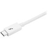 Startech-Cavo-Thunderbolt-3-Bianco-da-2mt-Compatibile-Displayport