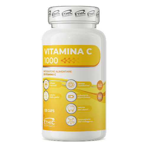 Ethicsport VITAMINA C 1000 formato 120 capsule vegetali