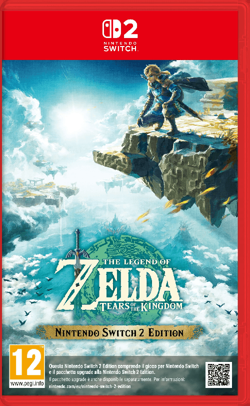 Nintendo The Legend Of Zelda: Tears Of The Kingdom - Switch 2 Edition Edizione Nintendo Switch 2 Tedesca
