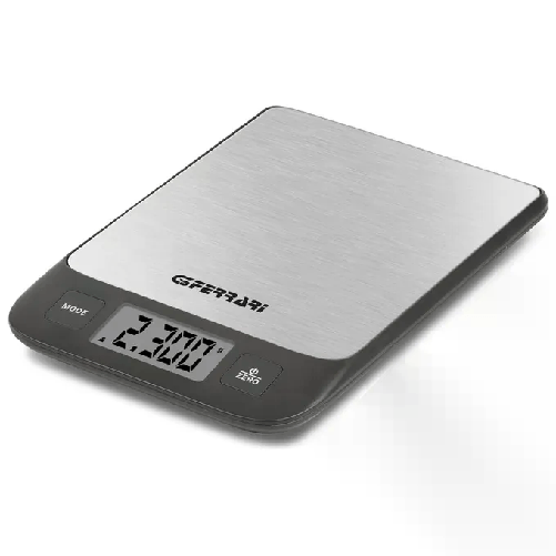 G3 Ferrari Bilancia Da Cucina Stefy Piatto INOX Grande Display