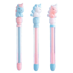 TrAdE Shop Traesio  Pistola Ad Acqua Per Bambini Estate Spiaggia Gioco Design Con Unicorno 48x3cm 618578 -