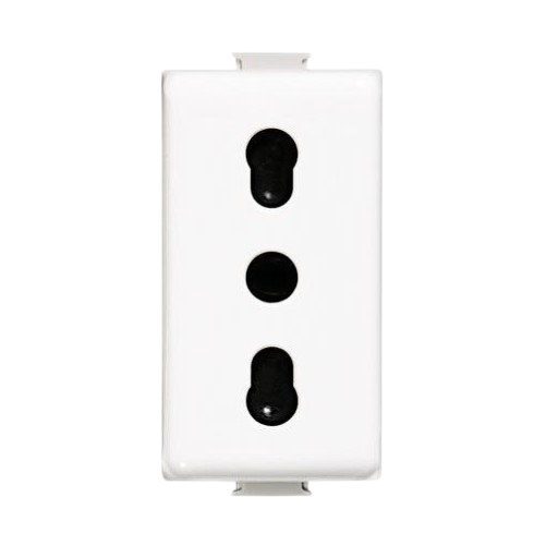 Biesse presa bipasso 2p+t 10/16a 250v compatibile bticino matrix come am5180