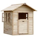 Axi Casetta in Legno 95x106 Bimbi Gioco da Esterno Giardino per Bambini 2 Finestre