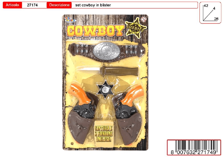 Toys Garden WESTERN IN BLISTER - 27174