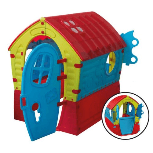 Casetta-in-Resina-Plastica-per-Bambini-da-Giardino-Esterno-Gioco-Bimbi-Interno