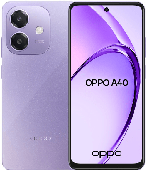 TIM Oppo a40 smartphone 6.67" 128gb 4gb ram 5100mah dual sim 4g starry purple