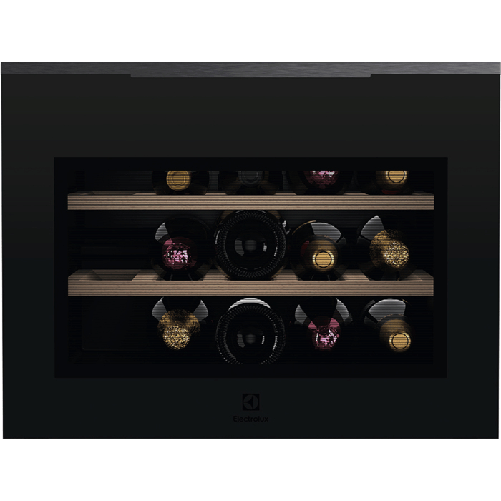 Electrolux KBW6T Cantinetta vino con compressore Da incasso Nero 15 bottiglia/bottiglie