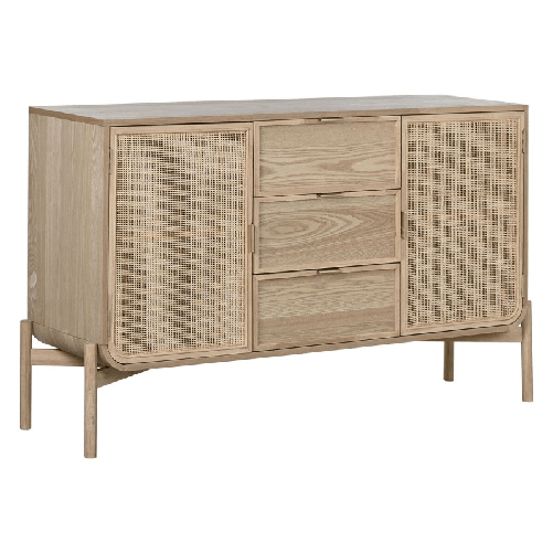 Home ESPRIT Credenza Home ESPRIT Rattan Abete 136 x 38 x 80 cm
