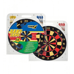 Sport One Bersaglio Sport 38cm + 6 Freccette Punta Metallo Bivalva Dart Game Gioco Punti