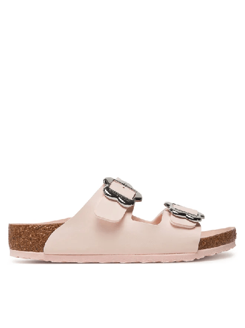 BIRKENSTOCK SCARPE SANDALI RAGAZZA BIRKENSTOCK ARIZONA FOWER 1029490 PELLE ROSA ORIGINAL2025